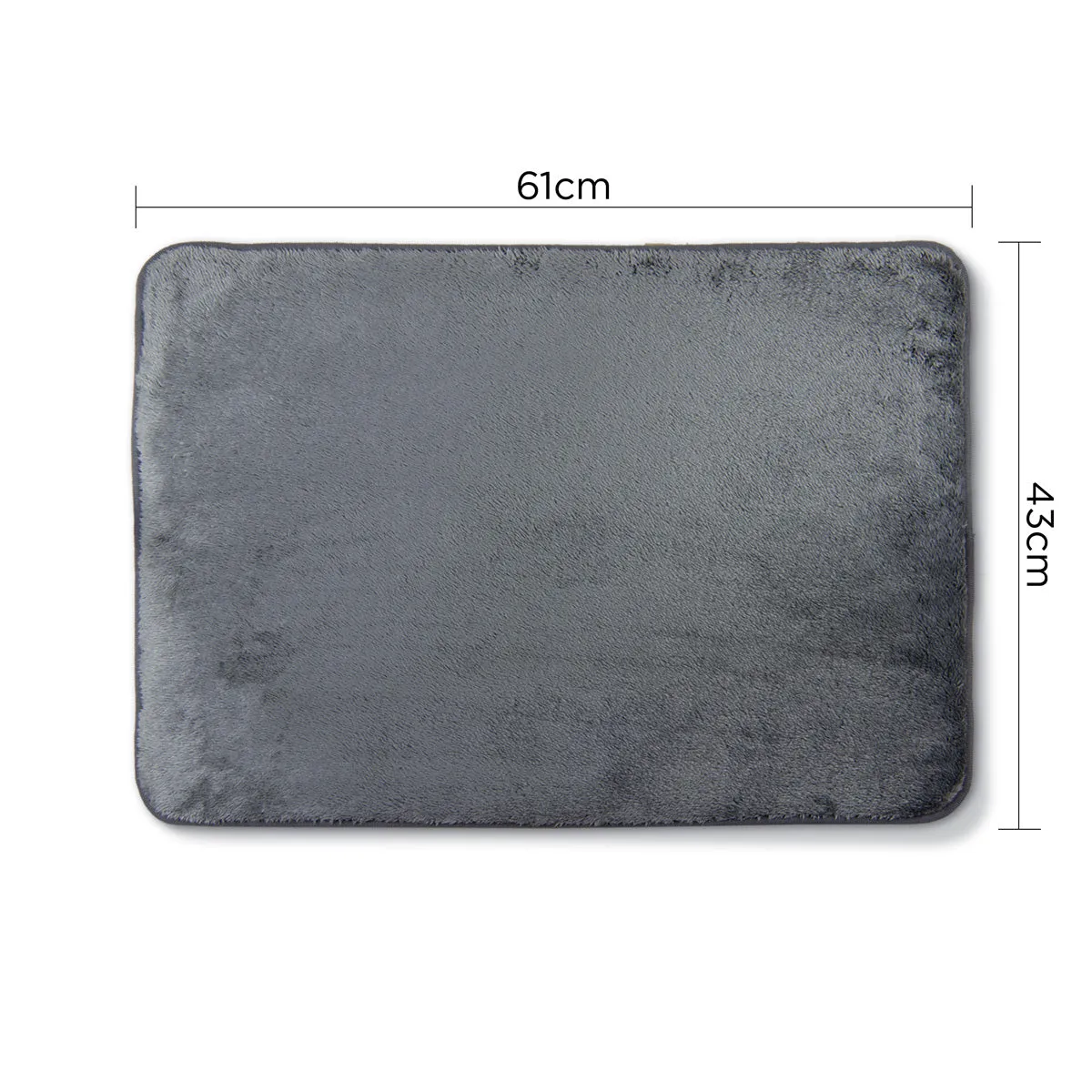 Charles Millen Signature Collection Amborse Memory Foam Anti-Slip Mat, Cuban Sand