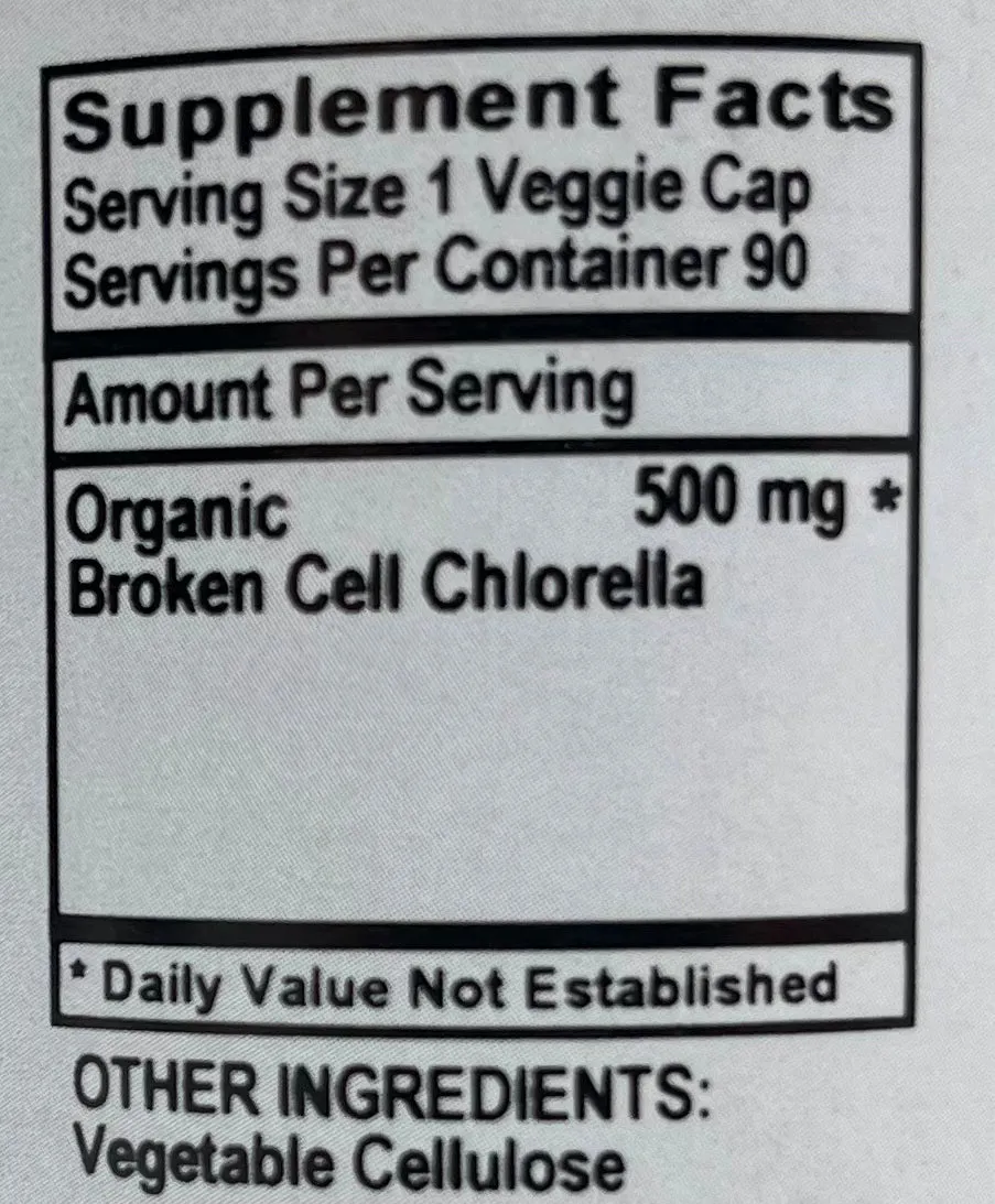 Chlorella 90 Caps MNR