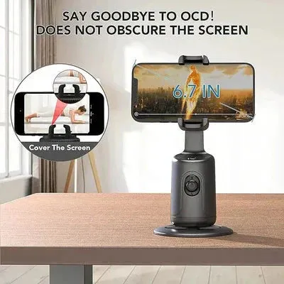 🔥Christmas Gift 360° Rotation Smart Auto Face Object Tracking Holder