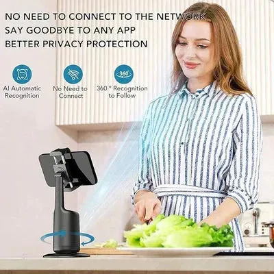 🔥Christmas Gift 360° Rotation Smart Auto Face Object Tracking Holder