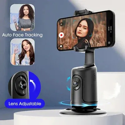 🔥Christmas Gift 360° Rotation Smart Auto Face Object Tracking Holder