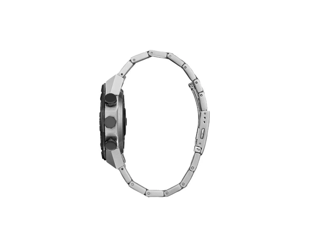 Citizen CZ Smart Hybrid Silver Stainless Steel Smart Watch 44MM JX2006-52E: Innovation Meets Classic Elegance