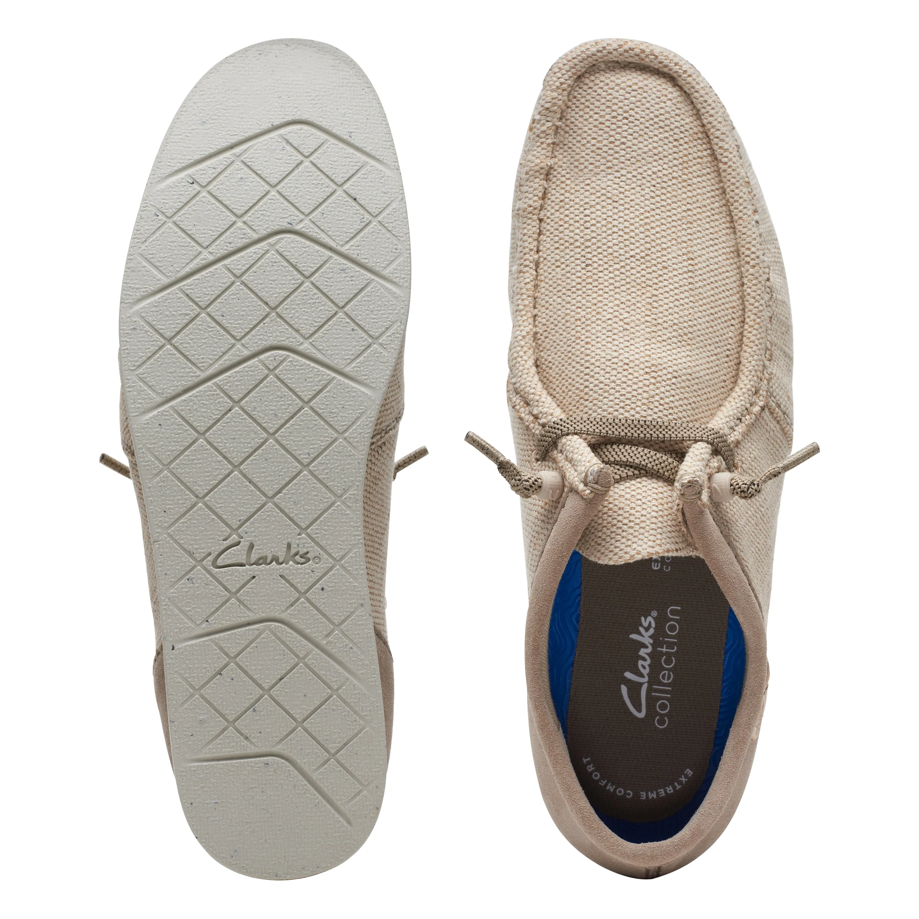 Clarks Men's Sharcelite Moccasin - Natural Combi