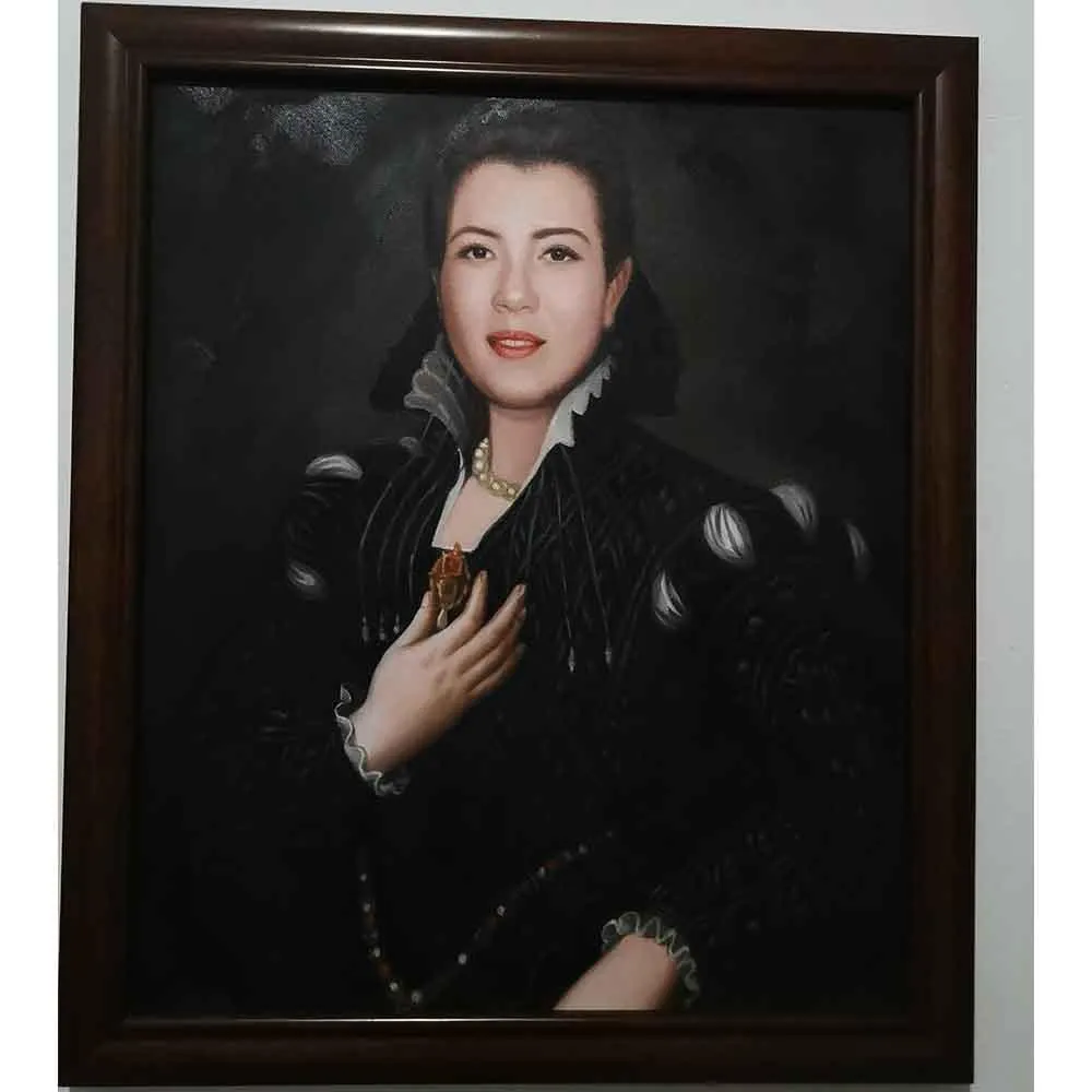 Classical painting 5 Persons-Hand Painted Oil Portrait