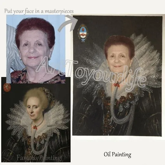 Classical Portrait  Put Your Face on a Masterpiece -1 People