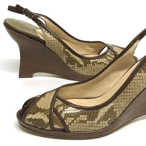 COLE HAAN Nike AIR AMAYA Wedge Heels 10 NWT $295