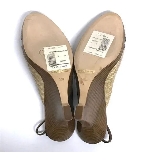 COLE HAAN Nike AIR AMAYA Wedge Heels 10 NWT $295