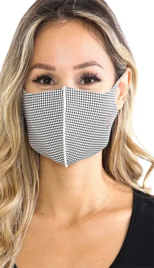 Copper Infused Dots Print Face Mask (Anti-Bacterial)