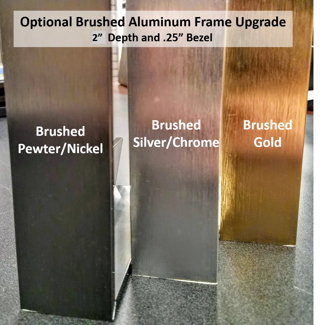 Customize Your Framed DAKboard Smart Mirror - Choose Your Display and Mirror Size