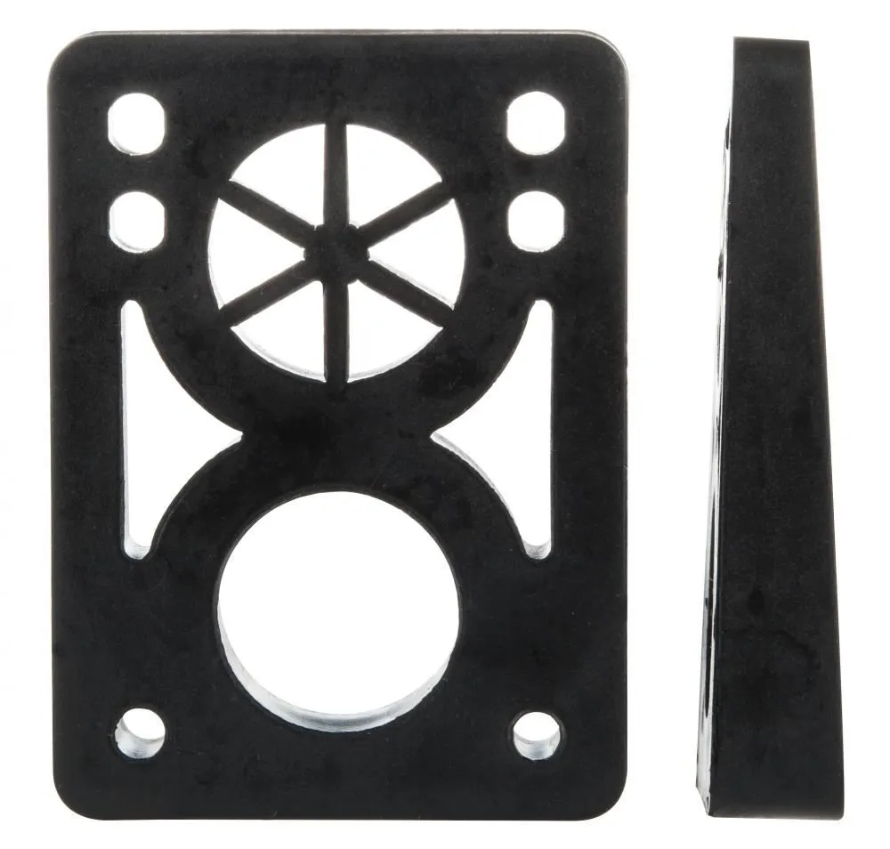 D Street Risers Soft Wedge Risers (Pack 2) - Black