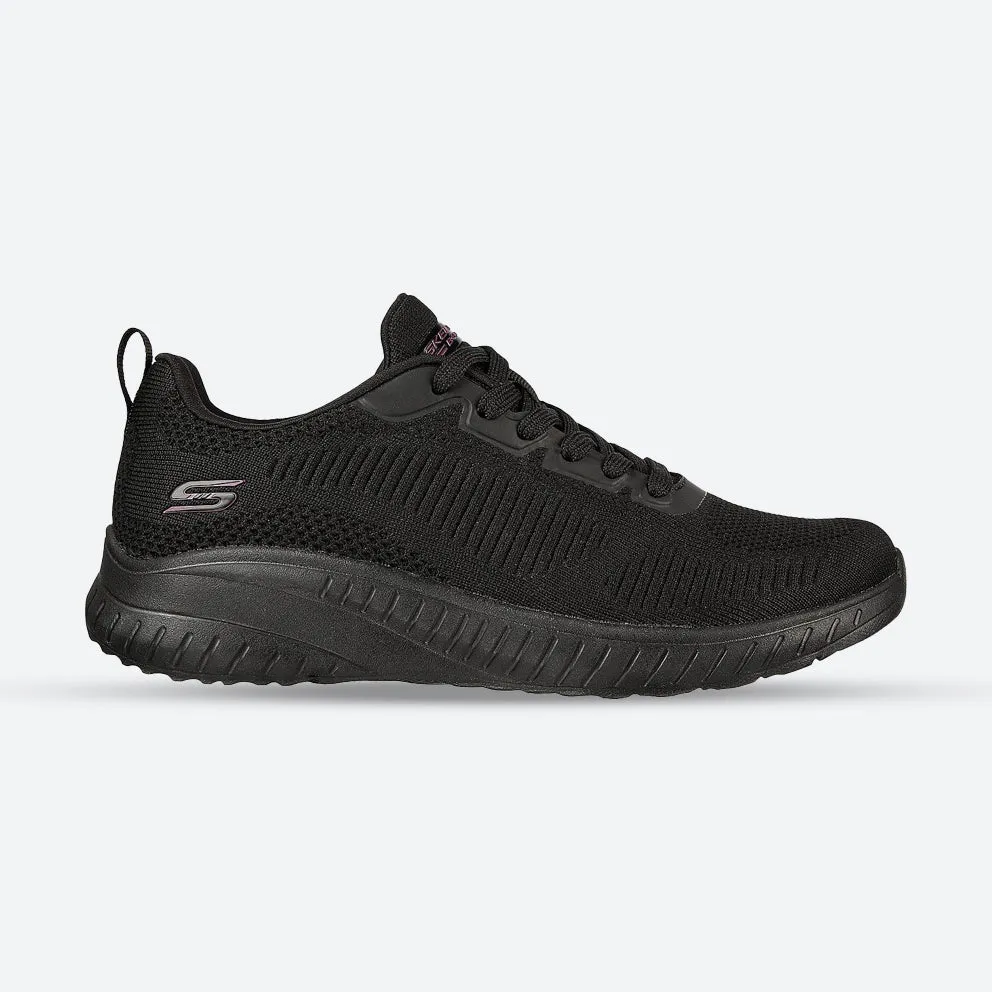 Damen Wide Fit Skechers Bobs Squad Chaos Face Off 117209 Vegane Sneakers