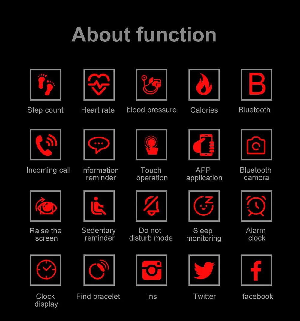 Digital Smart Wristwatch and Fitness Tracker
