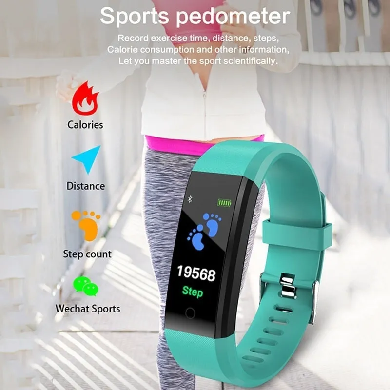 Digital Smart Wristwatch and Fitness Tracker