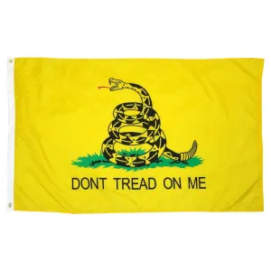 Don't Tread On Me Flag With Grommets 3 X 5 Feet