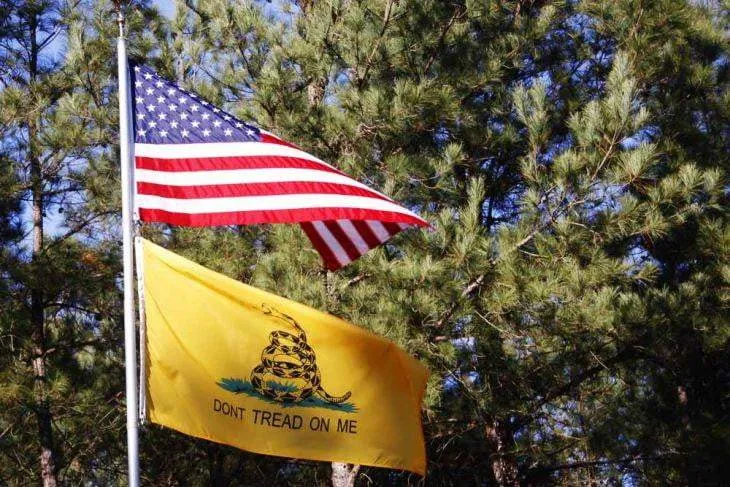 Don't Tread On Me Flag With Grommets 3 X 5 Feet