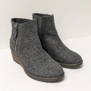 Dr. Scholl's Chloe Wedge Bootie, Grey, Women's 7