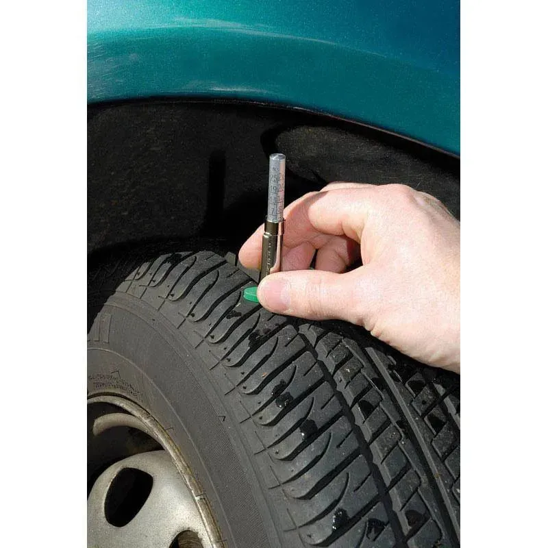Draper 28729 Tyre Tread Wear Depth Measuring Gauge Tool 1-26Mm Car Motorcycle Mot