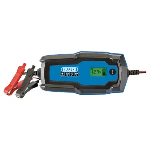 Draper 6/12V Smart Charger and Battery Maintainer, 10A