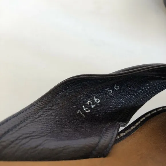 Dries Van Noten Leather Knotted Slides Wedge Open