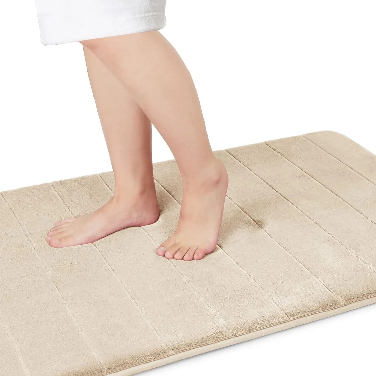 Drimat Memory Foam Bath Mat Stone