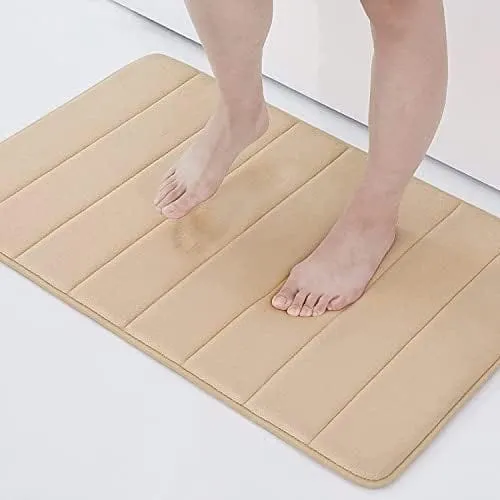 Drimat Memory Foam Bath Mat Stone