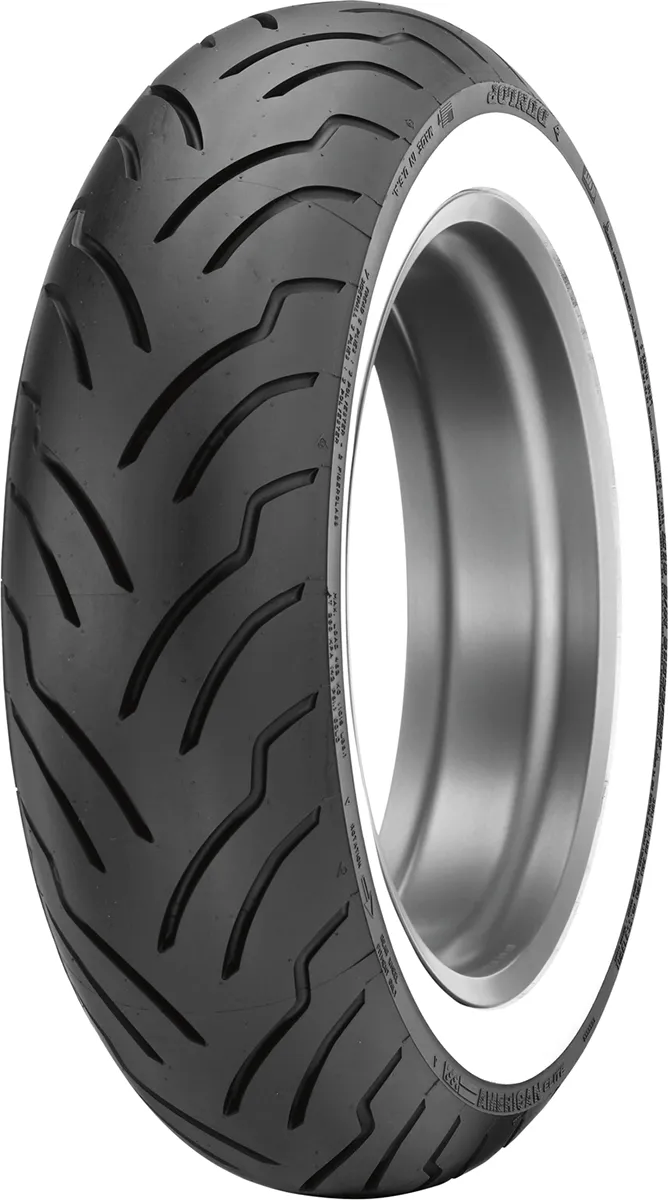Dunlop 45131150 Dunlop American Elite 180/65B16 Whitewall Rear Tire 81H