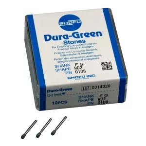 Dura-Green Stones, FG, RD2, 12/pk