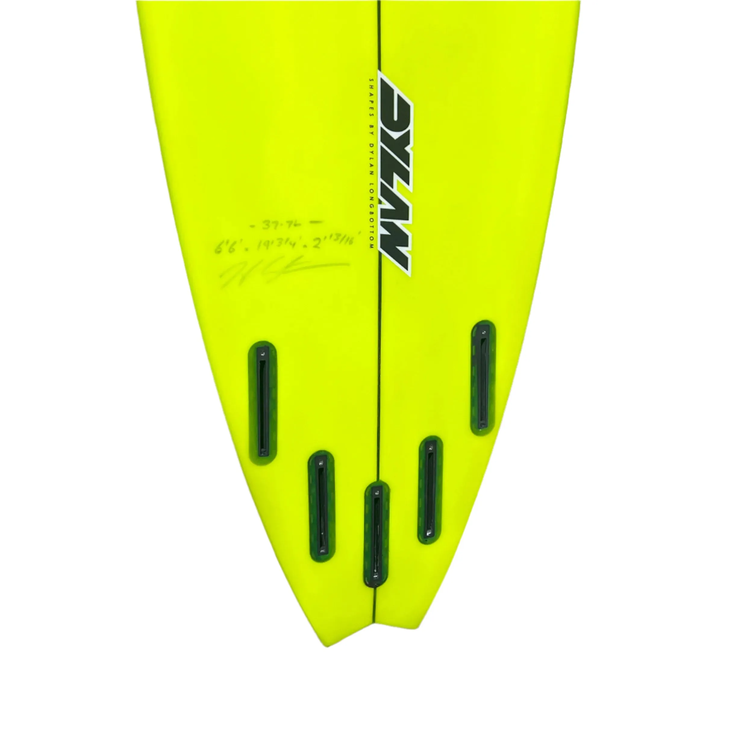 DYLAN SHAPES LUCAS CHUMBO PRO 6’6 FLOURO YELLOW