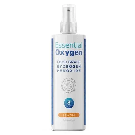 Essential Oxygen Food Grade Hydrogen Peroxide | 237mL Spray