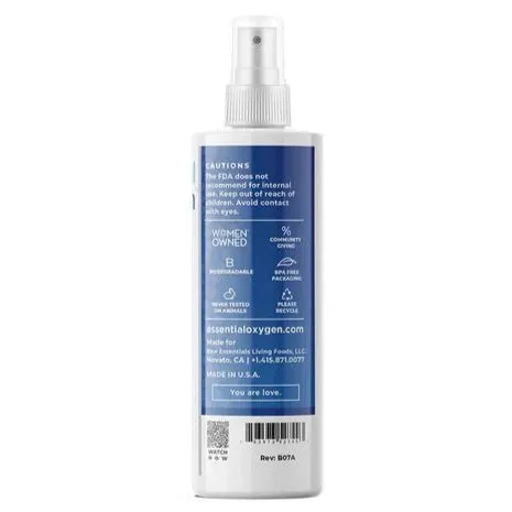 Essential Oxygen Food Grade Hydrogen Peroxide | 237mL Spray