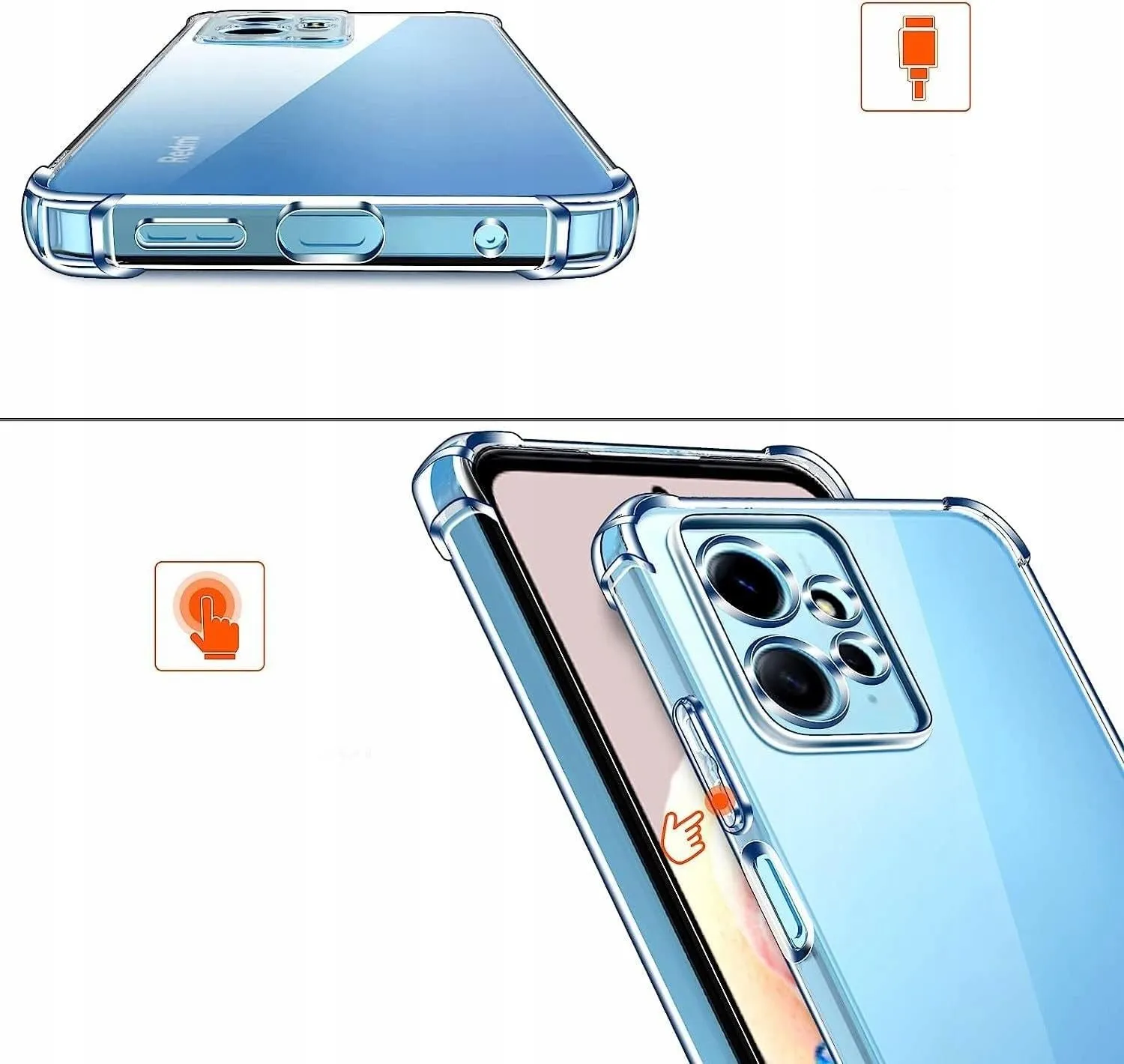 Etui Air Cushion - Xiaomi Redmi Note 13 Pro 4G