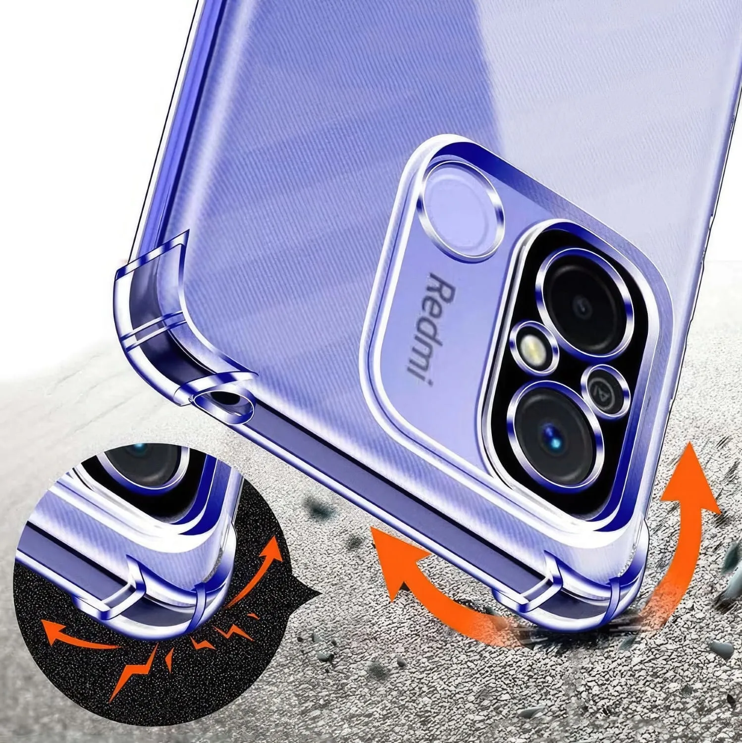 Etui Ochronne Air Cushion - Xiaomi Redmi 12C