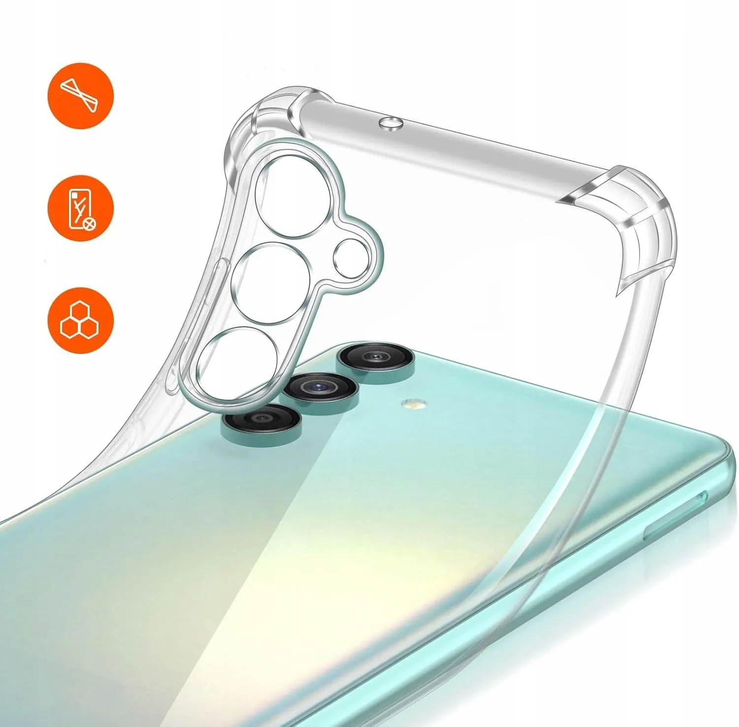 Etui Phoneo® Air Cushion - Samsung Galaxy M55