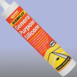 Everbuild Sealant - Black 280ml (EVERBUILD)