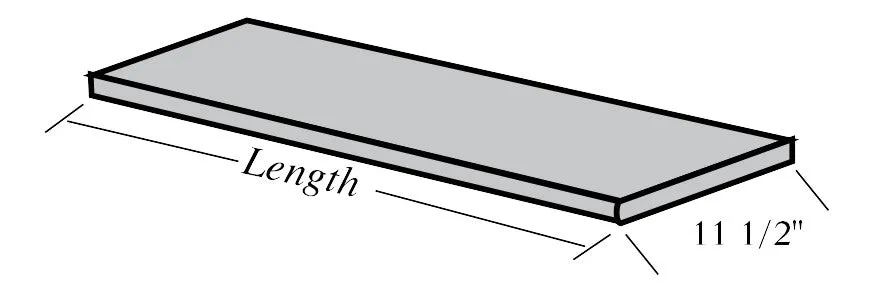F8071 Series 11 1/2 Deep Tread No Return