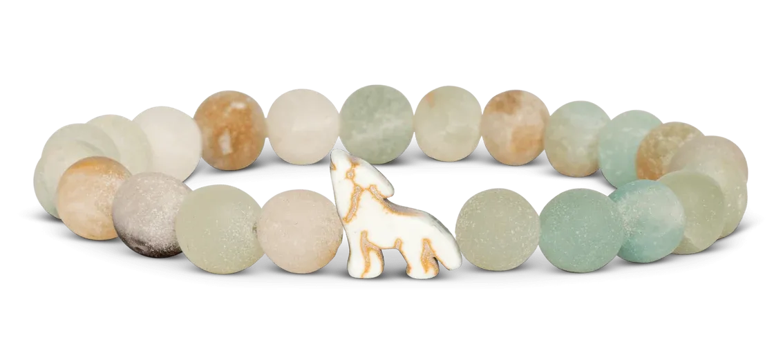 Fahlo Red Wolf Tracking Bracelet