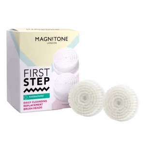First Step - SkinSoft Antibacterial Replacement Heads - 2 pack