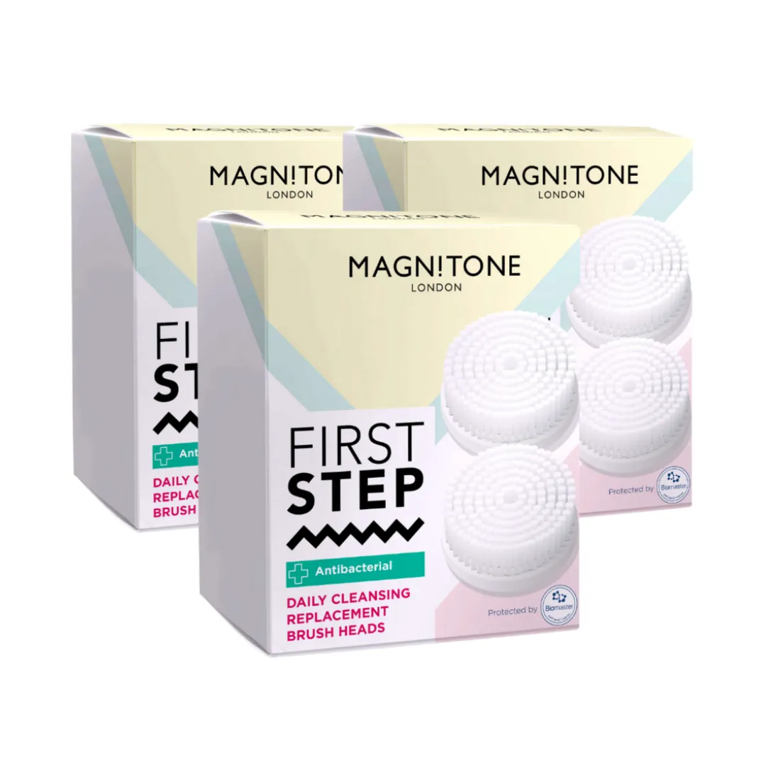 First Step - SkinSoft Antibacterial Replacement Heads - 2 pack