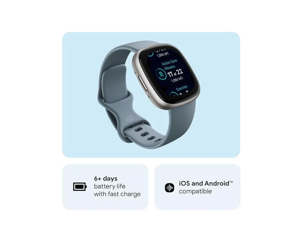 Fitbit - Versa 4 Fitness Smartwatch: Your Ultimate Wellness Companion