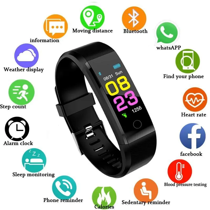 FitnessPal™ Smartwatch Fitness Heart Rate Monitor