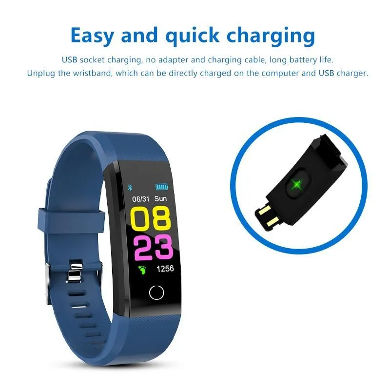 FitnessPal™ Smartwatch Fitness Heart Rate Monitor