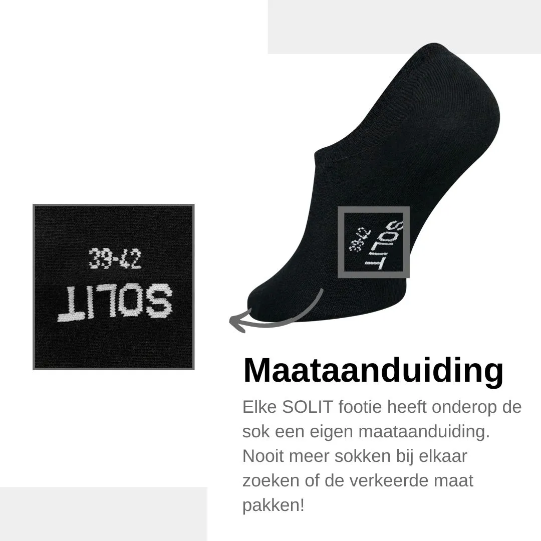 Footie (zwart)