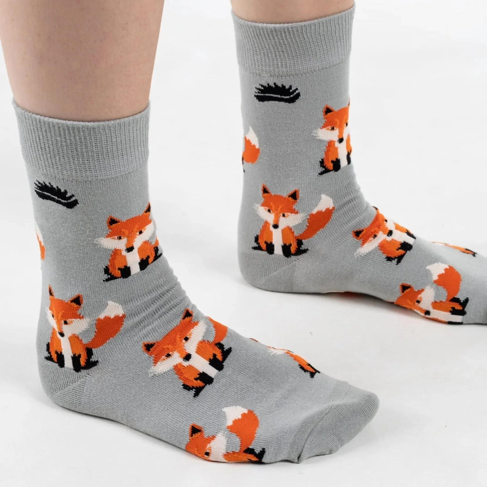 Fox Bamboo Socks by Hedgy Socks