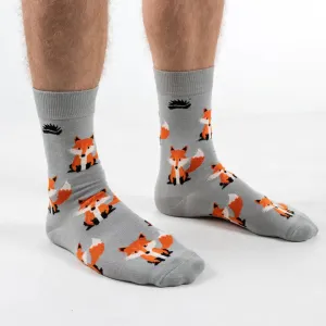 Fox Bamboo Socks by Hedgy Socks