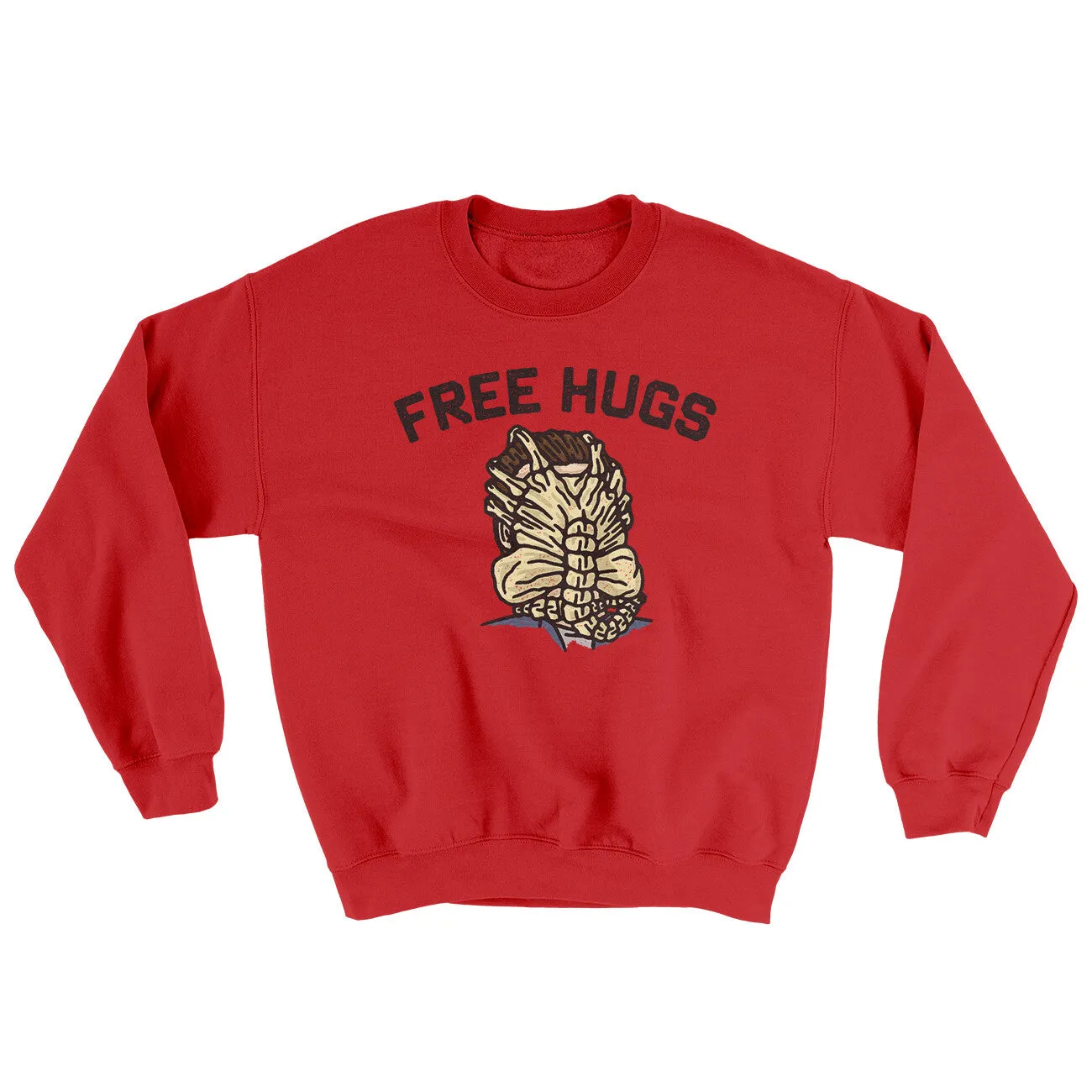 Free Hugs Facehugger Ugly Sweater