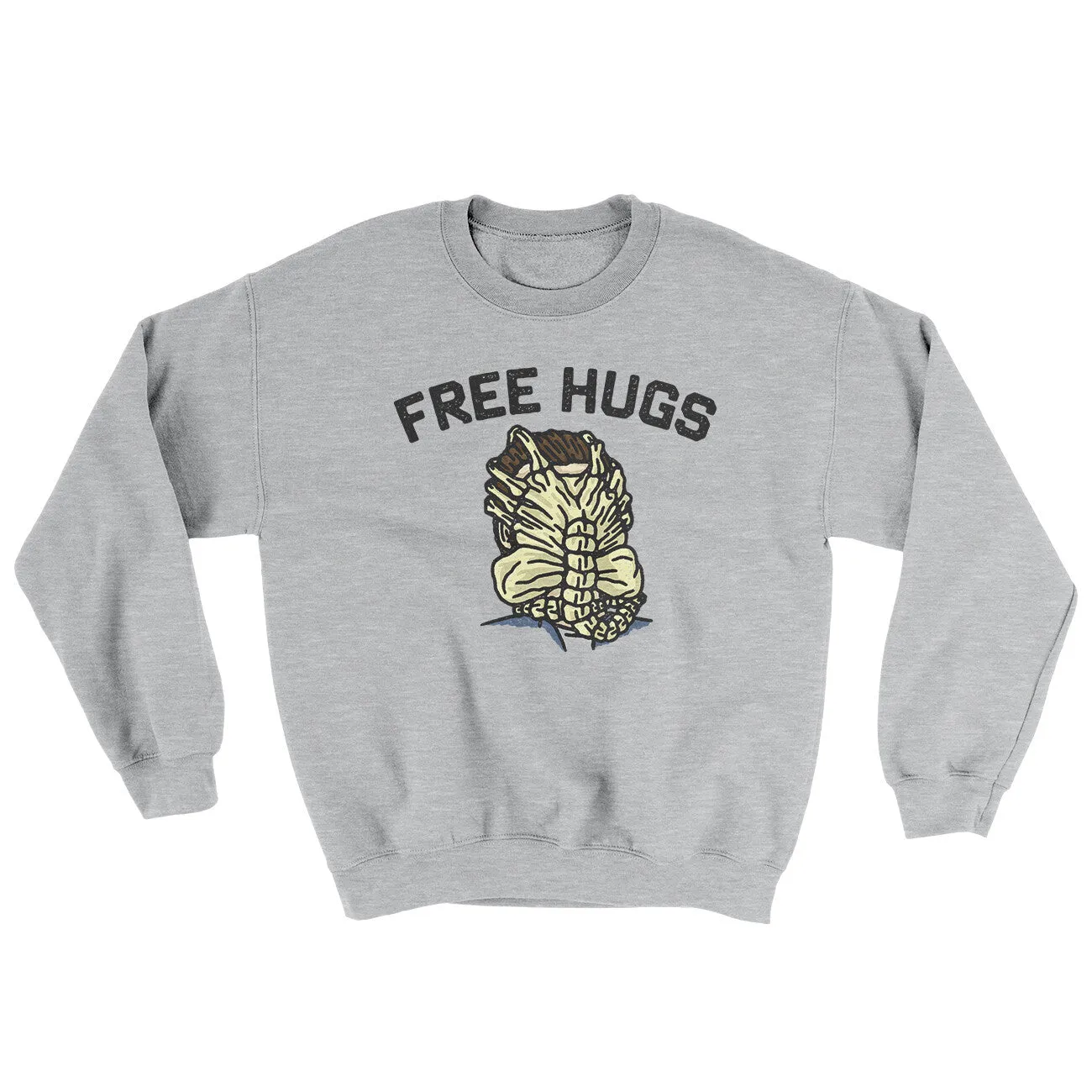 Free Hugs Facehugger Ugly Sweater