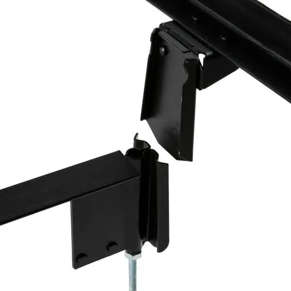Full size Metal Bed Frame with Headboard Footboard Brackets