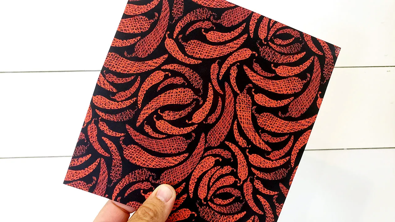 Funky Chili Pepper Pattern