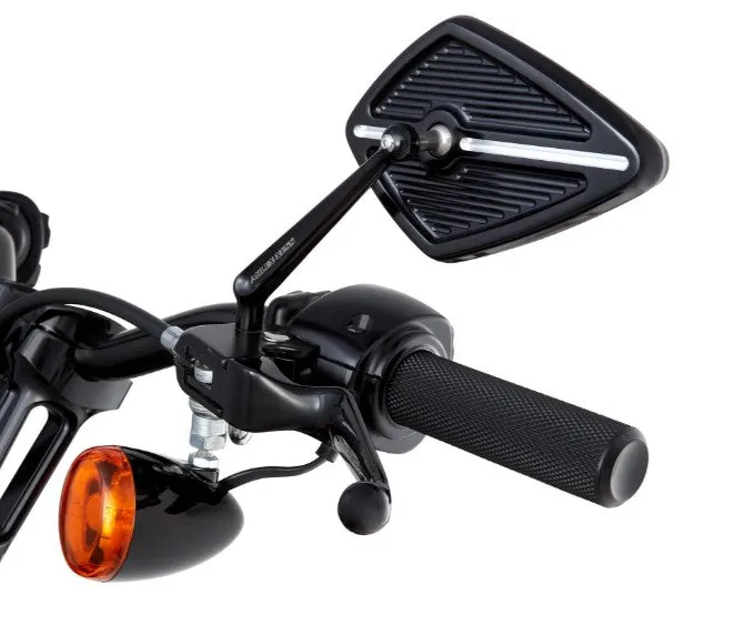 Fusion Knurled Grips, Black - Cable Throttle