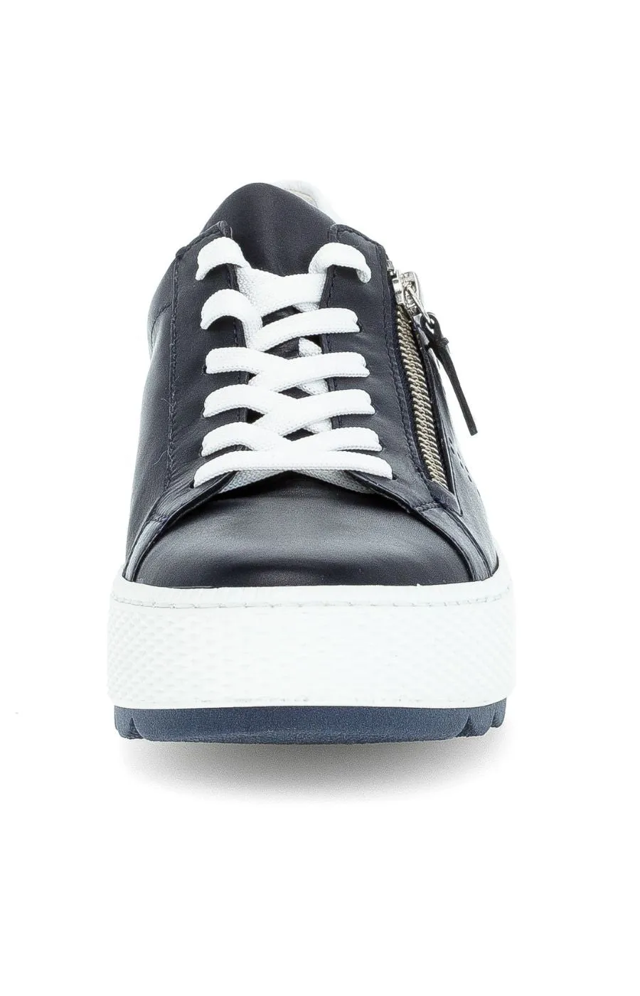 Gabor Navy Zip Trainer